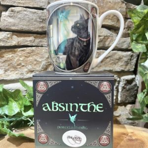 Absinthe Black Cat Fairy Mug