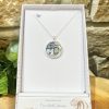 Paua Shell Moon Gazing Hare Necklace