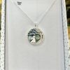 Paua Shell Moon Gazing Hare Necklace - Image 2