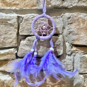 Mini Feather Dreamcatcher Lilac