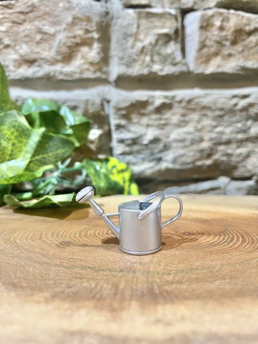 Miniature Watering Can Silver