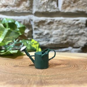 Miniature Watering Can Green