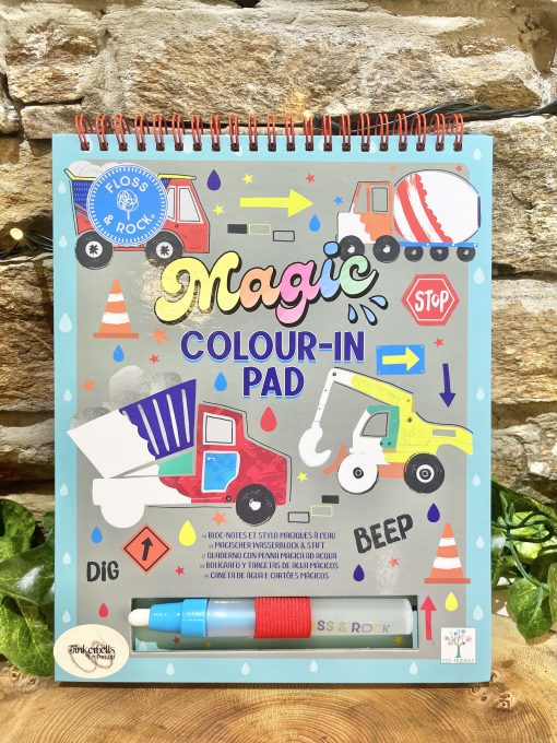 Magic Colouring In Pad Trucks