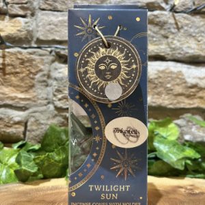 Twilight Sun Celestial Incense Cones With Holder