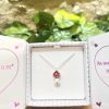 Sparkling Little Toadstool Necklace