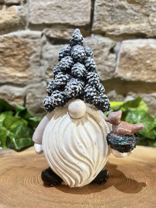 Festive Gonk Ornament Pinecone Hat