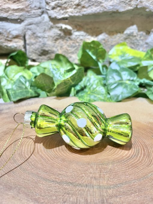 Sweetie Glass Bauble Green