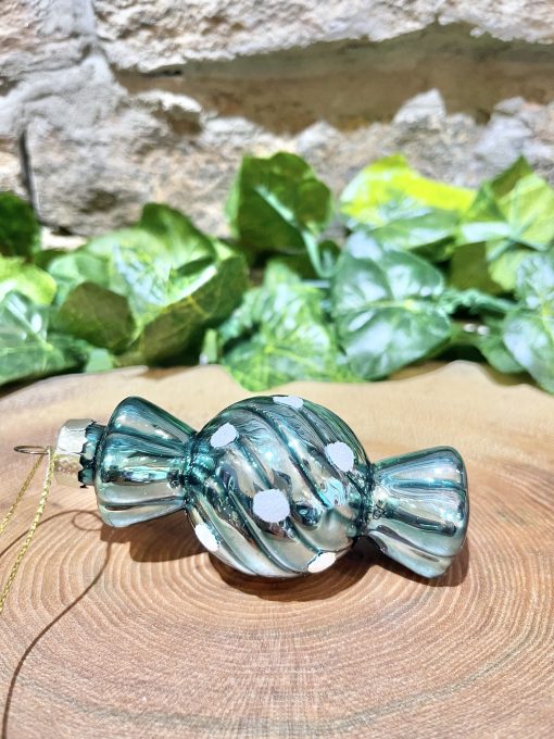Sweetie Glass Bauble Blue