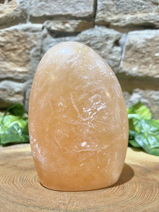 Orange Calcite Crystal Free Form 4.5”
