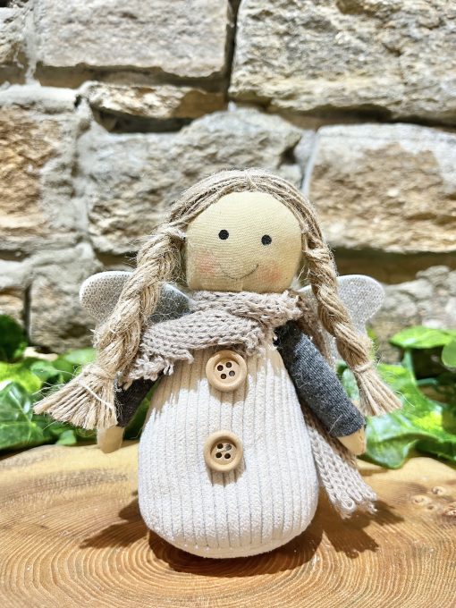 Fabric Angel Doll Ivory
