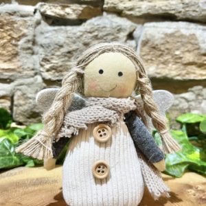 Fabric Angel Doll Ivory