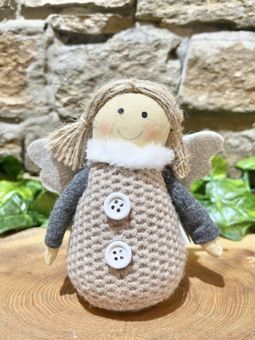 Fabric Angel Doll Fawn
