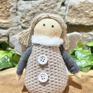 Fabric Angel Doll Fawn