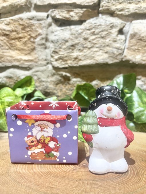 Snowman In Bag Christmas Tree