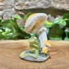 Little Frog Under Mushroom Ornament