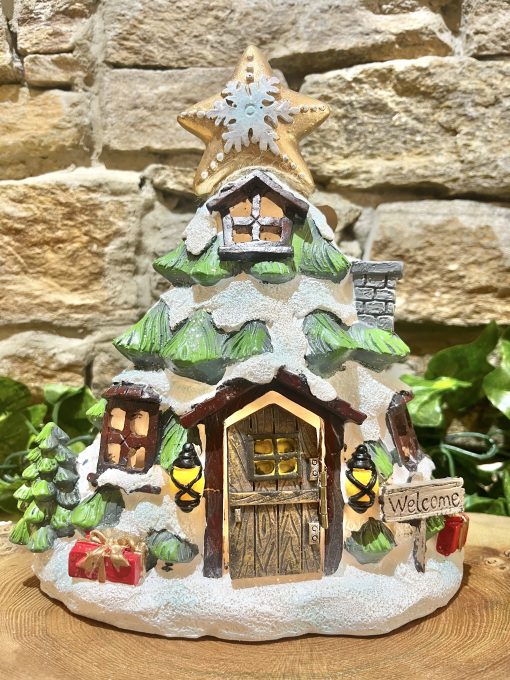 LED Christmas Tree Fairy House