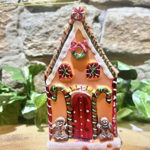Gingerbread House Bauble Large