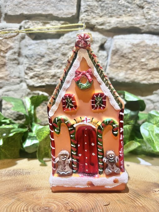 Gingerbread House Bauble Large