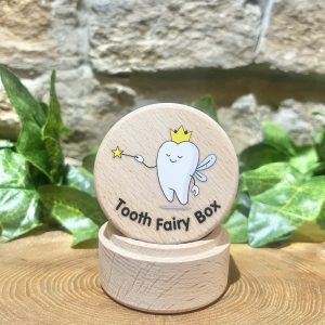 Wooden Tooth Fairy Box
