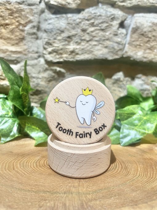 Wooden Tooth Fairy Box