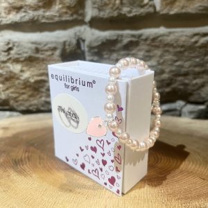Little Pink Heart Charm Bracelet