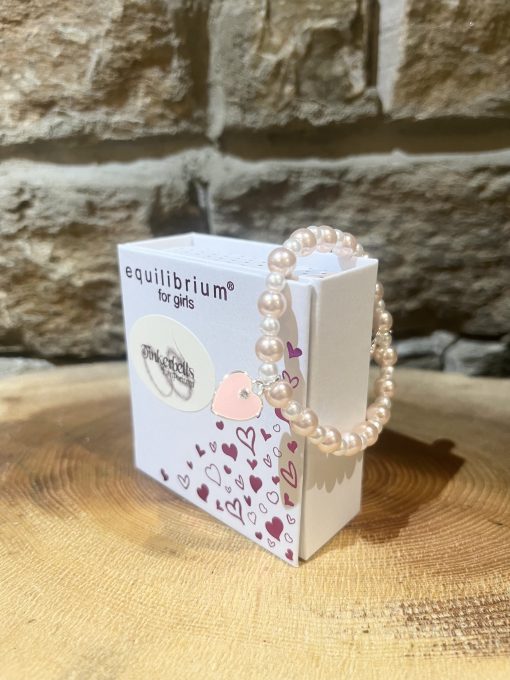 Little Pink Heart Charm Bracelet