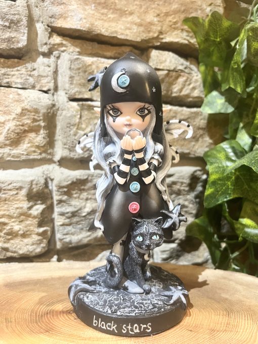 Familiars Witchy Fairy Figurine Black Star
