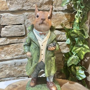 Dapper Squirrel In Suit Ornament
