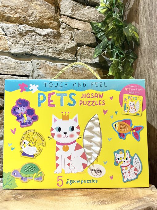 Touch & Feel Jigsaw Puzzles Pets