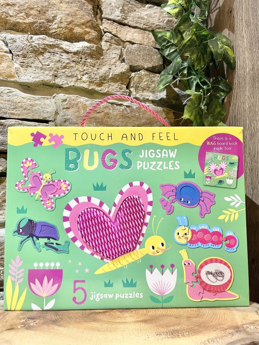 Touch & Feel Jigsaw Puzzles Bugs
