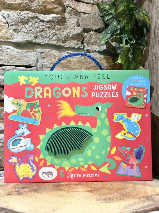 Touch & Feel Jigsaw Puzzles Dragons