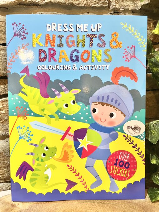 Dress Me Up Knights & Dragons Sticker Book