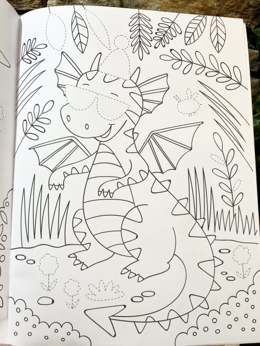 Dress Me Up Knights & Dragons Sticker Book - Image 2