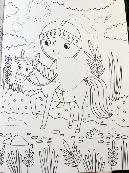 Dress Me Up Knights & Dragons Sticker Book - Image 3
