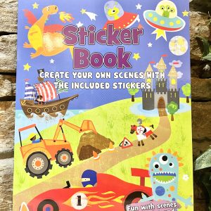 Creatures, Cars & Pirates Sticker Book