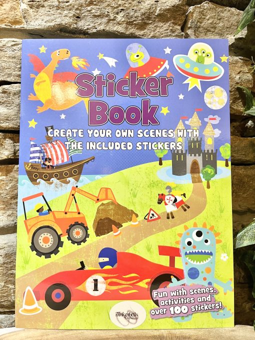 Creatures, Cars & Pirates Sticker Book