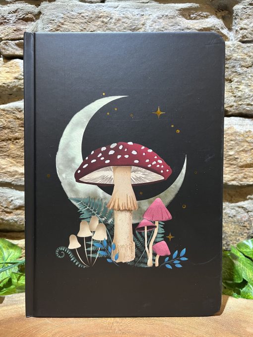 Dark Forest Toadstool Notebook A5