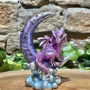 Celestial Dragon On Moon Ornament