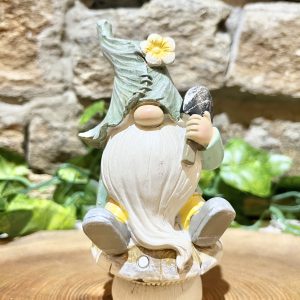 Flower Gonk on Mushroom with Spade