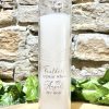 Feathers Appear Glass Tube Candle Vanilla