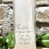 Feathers Appear Glass Tube Candle Vanilla - Image 2
