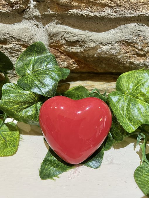 Red Ceramic Love Heart