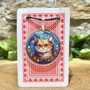 Alice In Wonderland Necklace Cheshire Cat