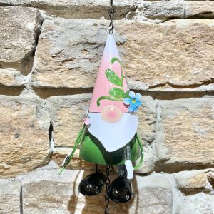 Garden Gonk Metal Wind Chime
