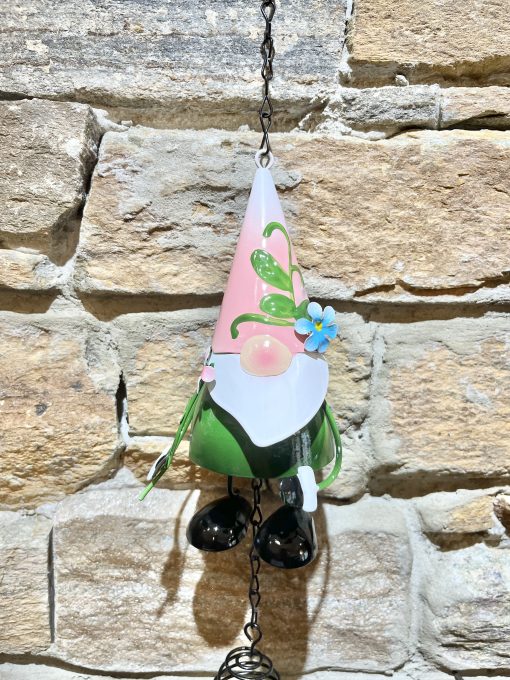 Garden Gonk Metal Wind Chime