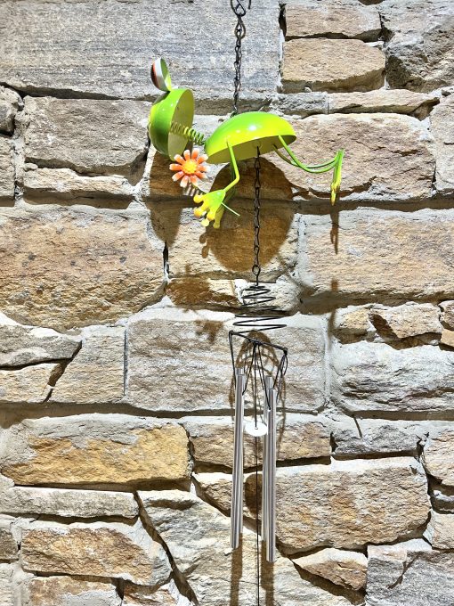 Bright Frog Metal Wind Chime - Image 2
