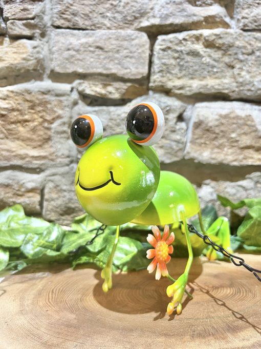Bright Frog Metal Wind Chime