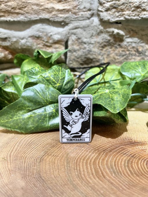 Tarot Card Necklace Temperance