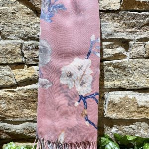Floral Scarf Pink