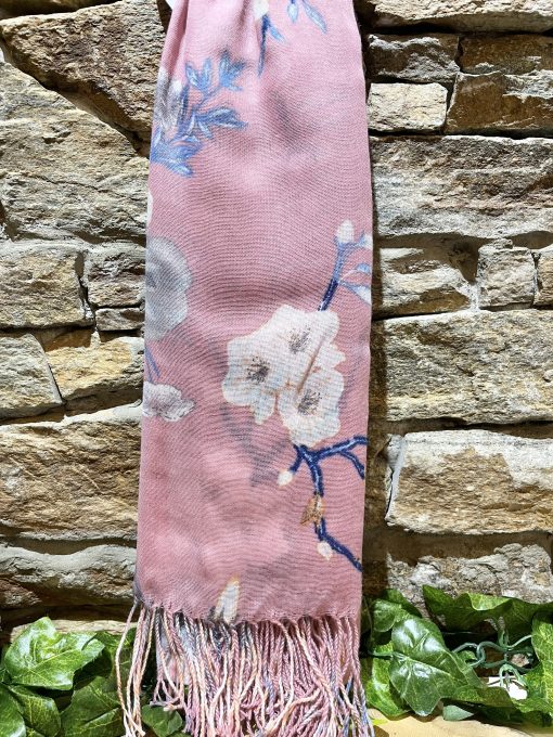 Floral Scarf Pink